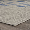 LR Resources Catalina Aquatic Gray / Navy Area Rug Angle Image