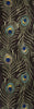KAS Catalina 0748 Mocha Peacock Feathers Hand Tufted Area Rug 