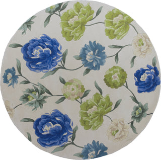 KAS Catalina 0752 Ivory Floral Oasis Area Rug 