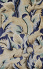KAS Catalina 0756 Blue Calla Lillies Hand Tufted Area Rug