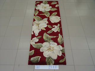 KAS Catalina 0760 Red Magnolia Hand Tufted Area Rug 