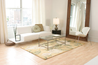 KAS Catalina 0762 Gold Magnolia Area Rug Main Image Feature