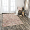 Rizzy Cavender CAV103 Red Area Rug  Feature