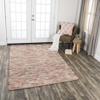 Rizzy Cavender CAV103 Red Area Rug  Feature