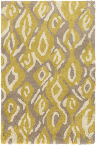 Surya Calaveras CAV-4000 Gold Area Rug by Beth Lacefield 2' x 3'