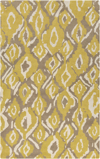 Surya Calaveras CAV-4000 Gold Area Rug by Beth Lacefield 5' x 8'