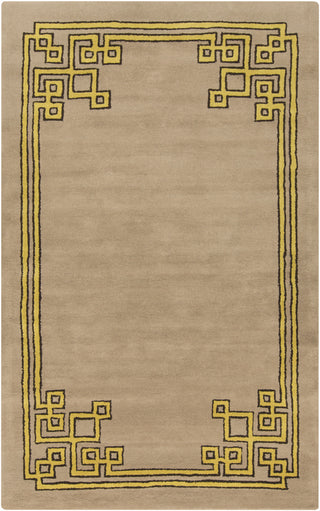 Surya Calaveras CAV-4002 Gold Area Rug by Beth Lacefield 