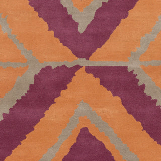 Surya Calaveras CAV-4005 Eggplant Hand Tufted Area Rug by Beth Lacefield Sample Swatch