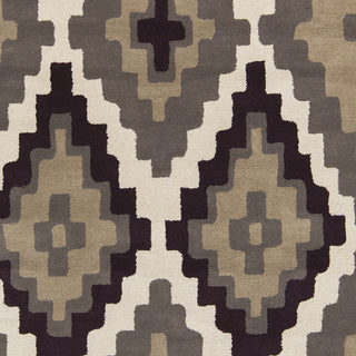 Surya Calaveras CAV-4014 Chocolate Hand Tufted Area Rug by Beth Lacefield Sample Swatch