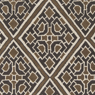 Surya Calaveras CAV-4025 Chocolate Hand Tufted Area Rug by Beth Lacefield Sample Swatch