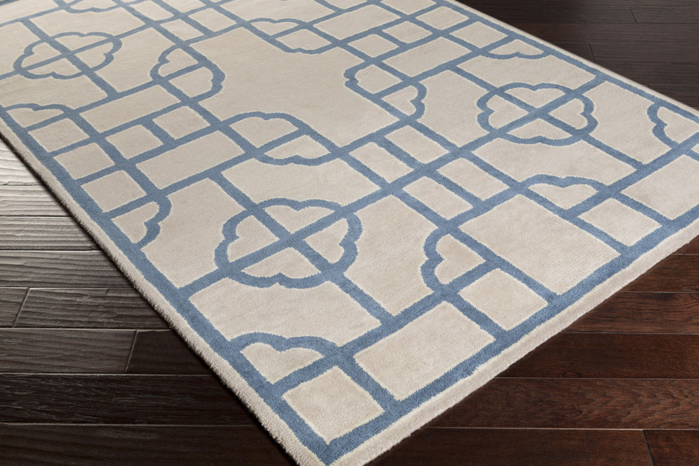 Surya Calaveras CAV-4029 Area Rug by Beth Lacefield 5x8 Corner Feature