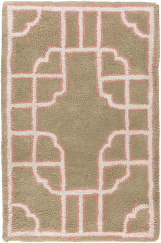 Surya Calaveras CAV-4030 Coral Area Rug by Beth Lacefield 2' x 3'