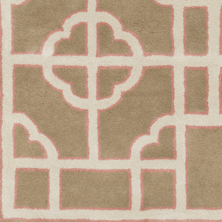 Surya Calaveras CAV-4030 Coral Hand Tufted Area Rug by Beth Lacefield Sample Swatch