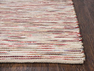 Rizzy Cavender CAV103 Red Area Rug Corner Image