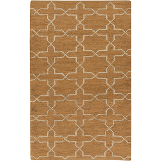 Surya Caynon CAY-7000 Tan Area Rug by Country Living 5' x 8'