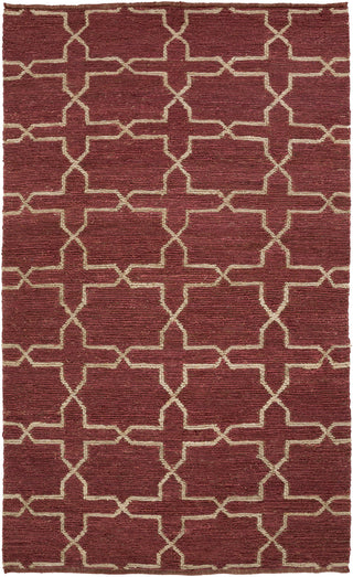 Surya Caynon CAY-7001 Burgundy Area Rug by Country Living 5' x 8'