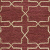 Surya Caynon CAY-7001 Burgundy Hand Knotted Area Rug by Country Living Sample Swatch