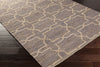 Surya Caynon CAY-7002 Taupe Hand Knotted Area Rug by Country Living 5x8 Corner