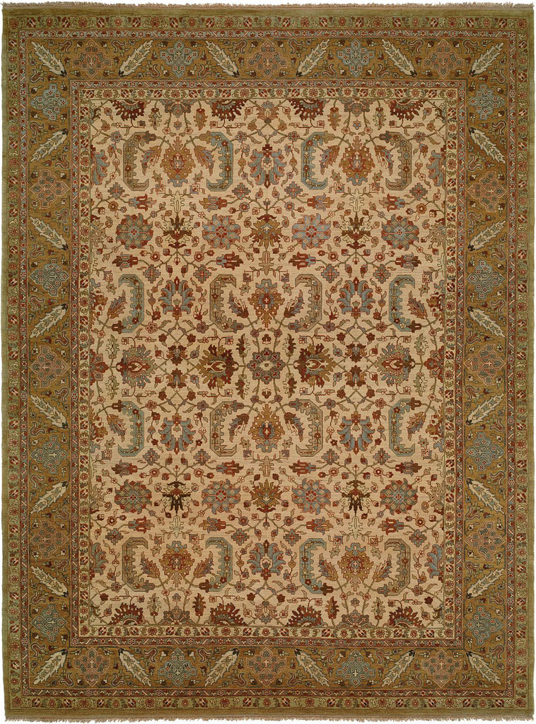 Kalaty Carol Bolton CB-882 Ivory/Gold Area Rug main image
