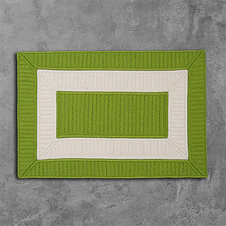 Colonial Mills Rope Walk CB91 Bright Green Area Rug main image