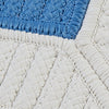 Colonial Mills Rope Walk CB95 Blue Ice Area Rug Closeup Image