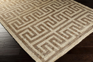 Surya Columbia CBA-108 Olive Hand Woven Area Rug 5x8 Corner