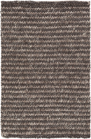 Surya Cable CBL-7000 Black Area Rug by Papilio 2' x 3'