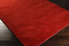 Surya Cambria CBR-8709 Cherry Hand Woven Area Rug 5x8 Corner