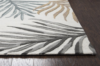 Rizzy Cabot Bay CA368A Cream Area Rug Corner Image