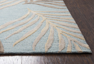 Rizzy Cabot Bay CA370A Seafoam Area Rug Detail Image