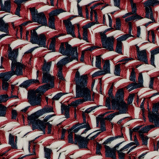 Colonial Mills Corsica CC29 Patriotic Area Rug Detail Image