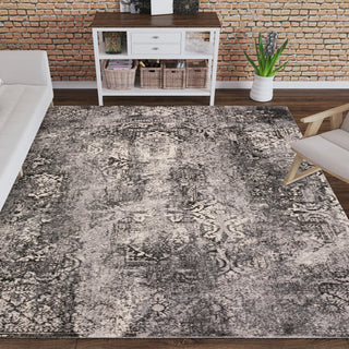 Dalyn Cascina CC7 Carbon Area Rug Feature