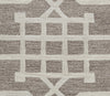 Rizzy Caterine CE9473 Taupe/Tan Area Rug Detail Shot