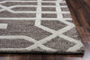 Rizzy Caterine CE9473 Taupe/Tan Area Rug Edge Shot