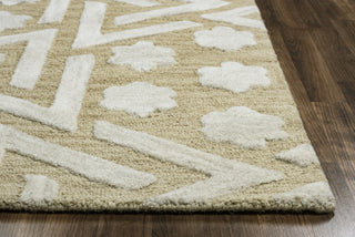 Rizzy Caterine CE9485 Beige Area Rug Edge Shot