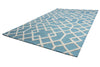 Rizzy Caterine CE9487 Blue Area Rug Angle Shot