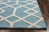 Rizzy Caterine CE9487 Blue Area Rug Edge Shot