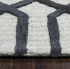 Rizzy Caterine CE9526 Grey Area Rug Close Shot