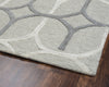 Rizzy Caterine CE9653 Grey Area Rug Corner Shot