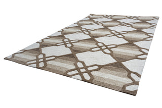 Rizzy Caterine CE9721 Khaki Area Rug Angle Shot