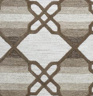 Rizzy Caterine CE9721 Khaki Area Rug Detail Shot