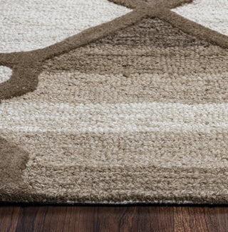 Rizzy Caterine CE9721 Khaki Area Rug Close Shot