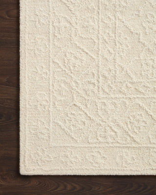 Loloi Cecelia CEC-01 Ivory / Area Rug Corner Image