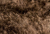 Chandra Celecot CEL-4703 Dark Brown Area Rug Close Up