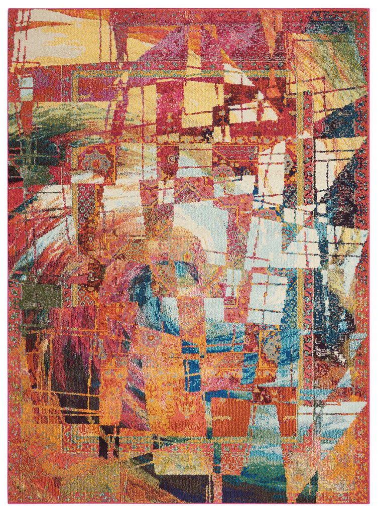 Nourison Celestial CES06 Stained Glass Area Rug main image