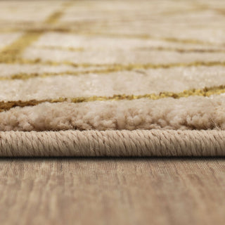 Karastan Artisan Celeste Brushed Gold Area Rug by Scott Living Detail Image