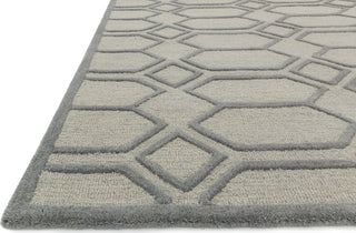 Loloi Celine CF-05 Silver / Grey Area Rug Corner Shot