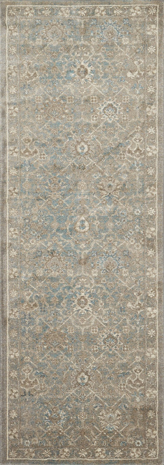 Loloi Century CQ-03 Bluestone Area Rug Runner Image 2'8''x7'6'' Runner