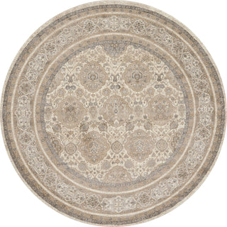 Loloi Century CQ-05 Sand / Taupe Area Rug 7'7''x7'7'' Round