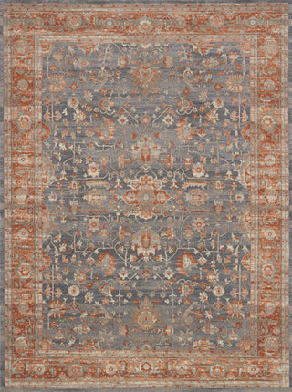 Loloi Century CQ-08 Grey/Terracotta Area Rug main image